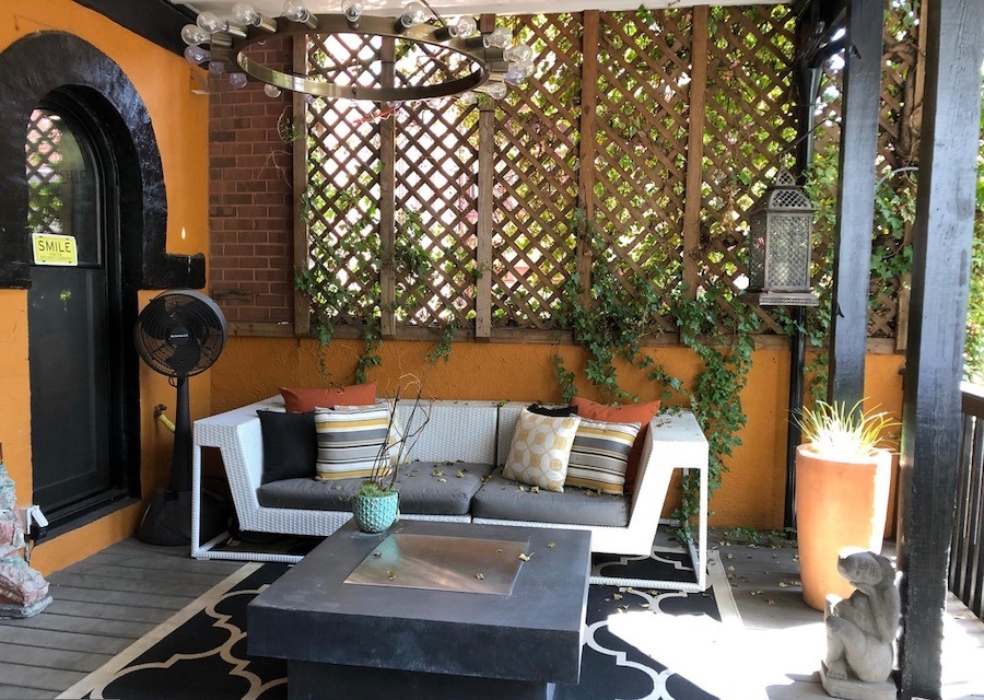 house for sale queen village castle second-floor deck