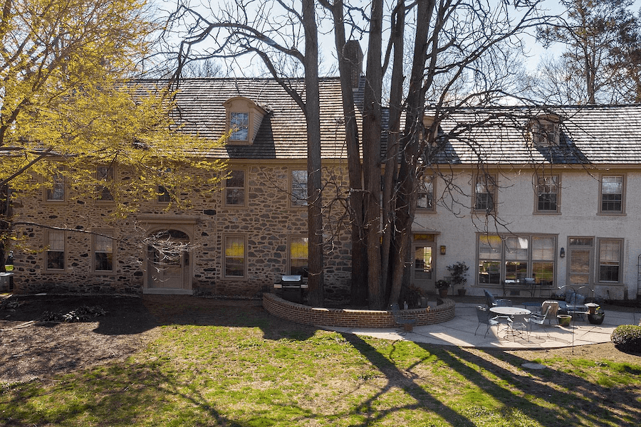 house for sale west chester revolutionary manor exterior rear