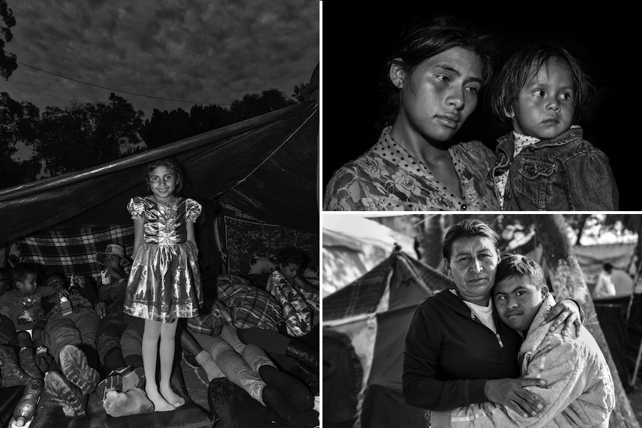 migrant caravan photos ada trillo