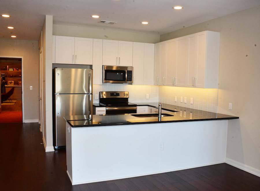 one ardmore profile apartment kitchen