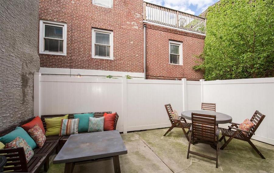 condo for sale northern liberties designer condo rear patio