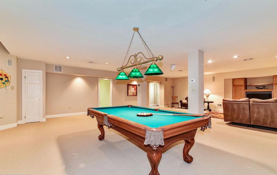 house for sale bryn mawr norman manor game/media room