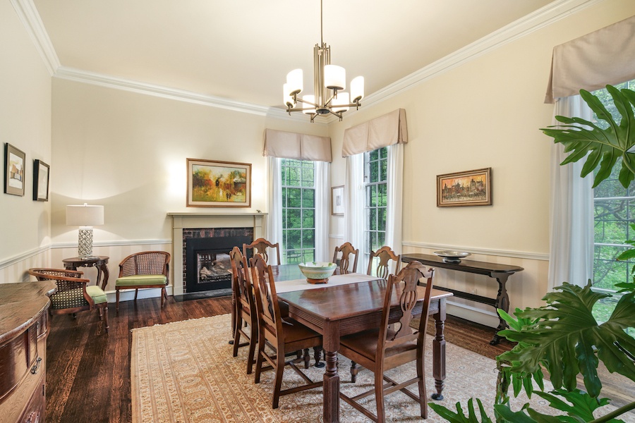 house for sale germantown moderne colonial dining room