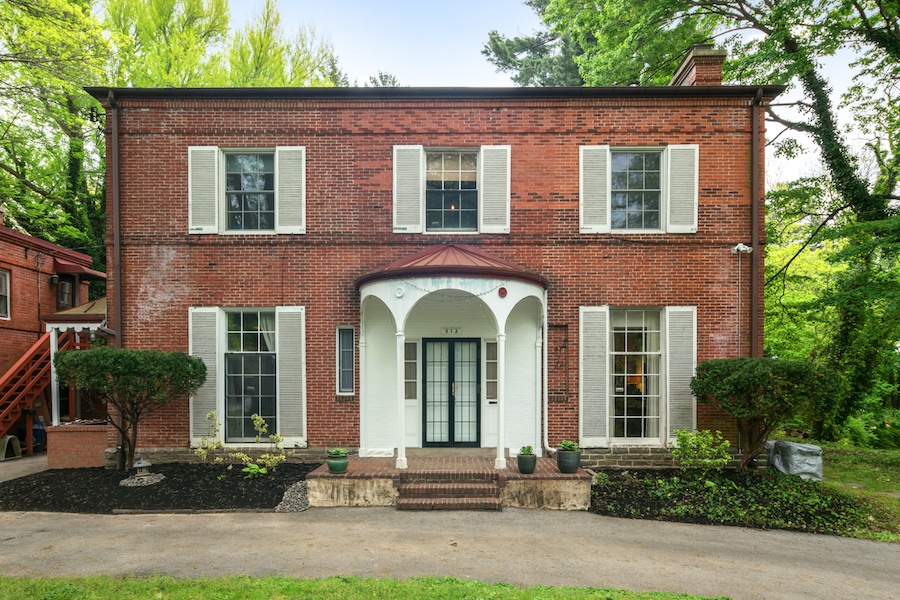 house for sale germantown moderne colonial front elevation