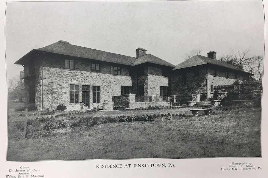 house for sale rydal english villa rear elevation in 1930
