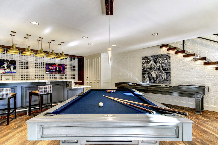 maybrook apartment profile club room game area