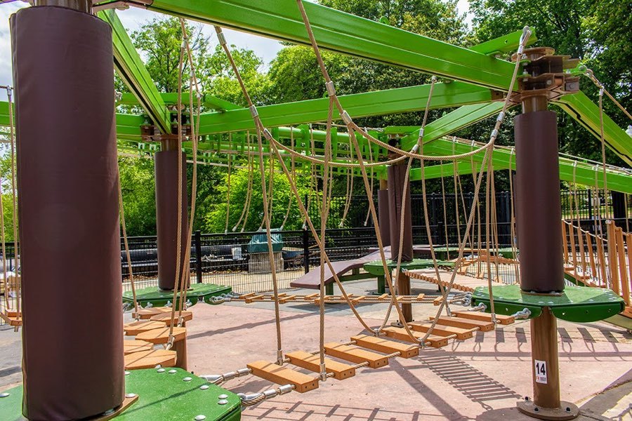 philadelphia zoo zip line