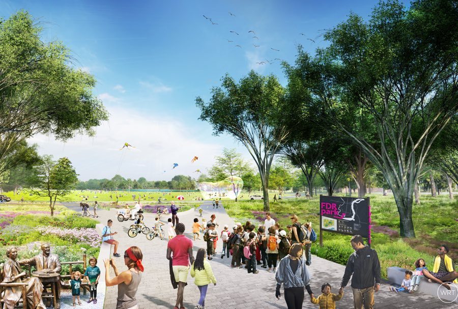 FDR Park master plan