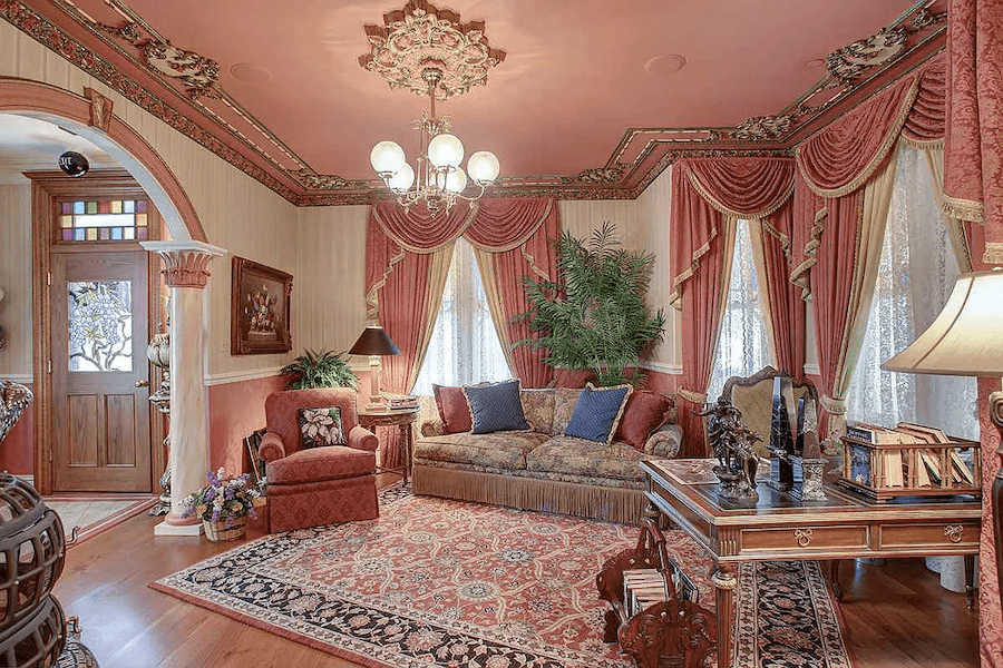 house for sale cape may victorian guesthouse front parlor