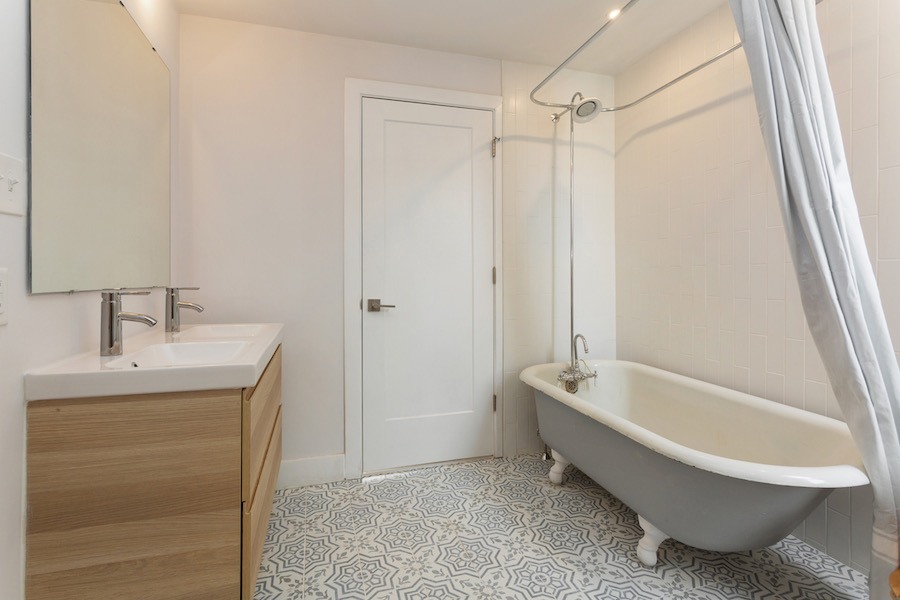 house for sale point breeze rowhouse rehab bathroom