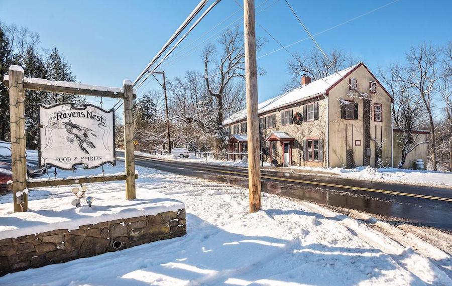 house for sale quakertown raven's nest view of inn from parking lot entrance