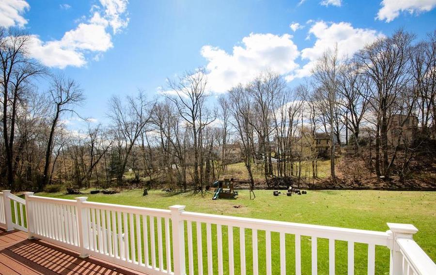 house for sale wallingford creekside colonial backyard