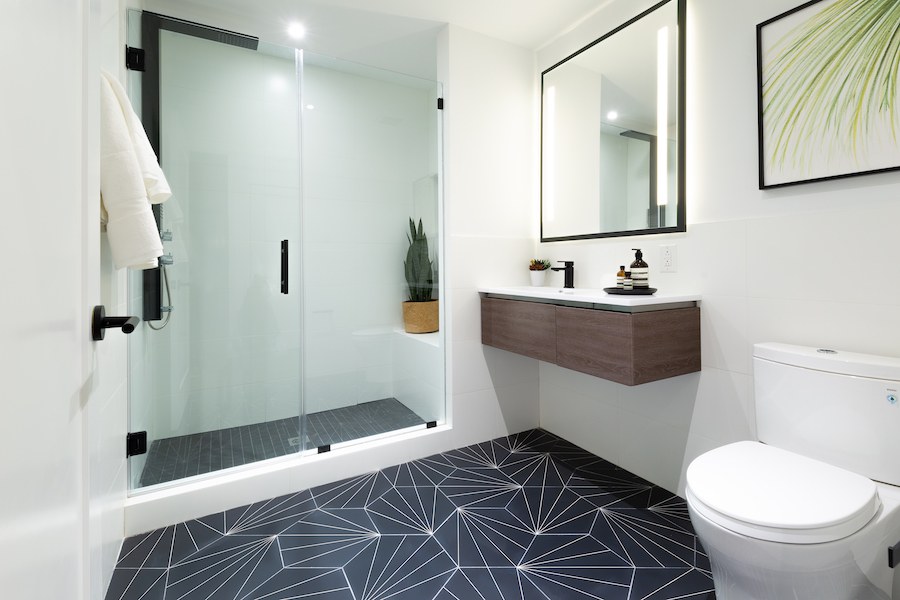 the irvine apartment profile model 1br bathroom
