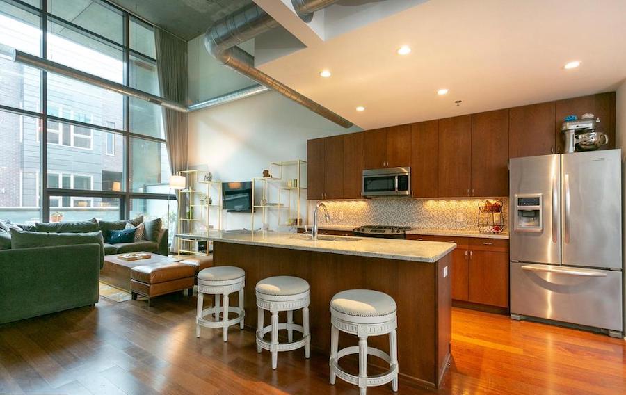 condo for sale hawthorne loft condo kitchen