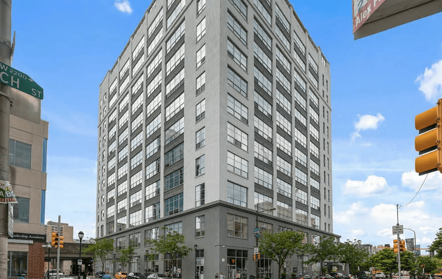 condo for sale logan square loft building exterior