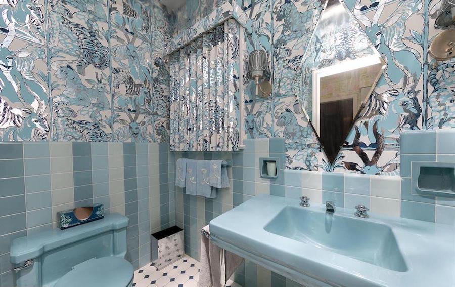 house for sale abington midcentury split-level main floor powder room