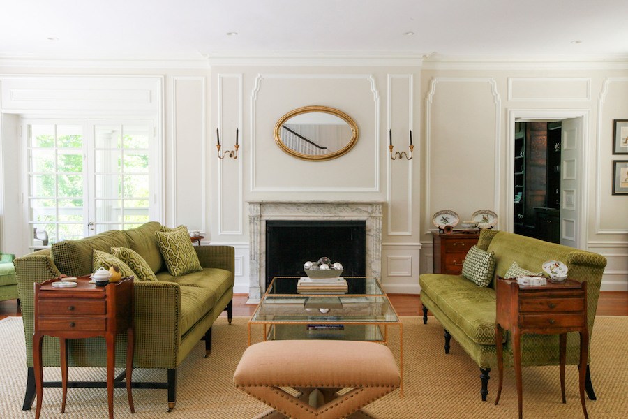 house for sale chestnut hill renovated estate living room