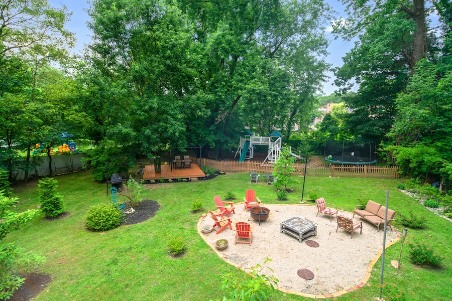house for sale germantown shingle style rehab backyard