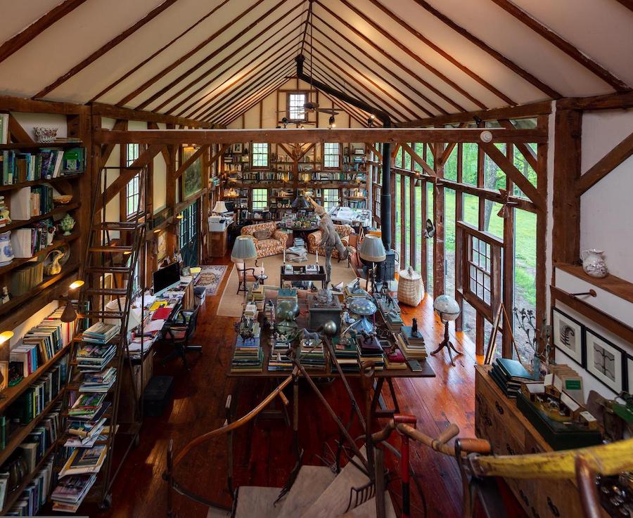 house for sale wrightstown hortulus farm barn residence great room