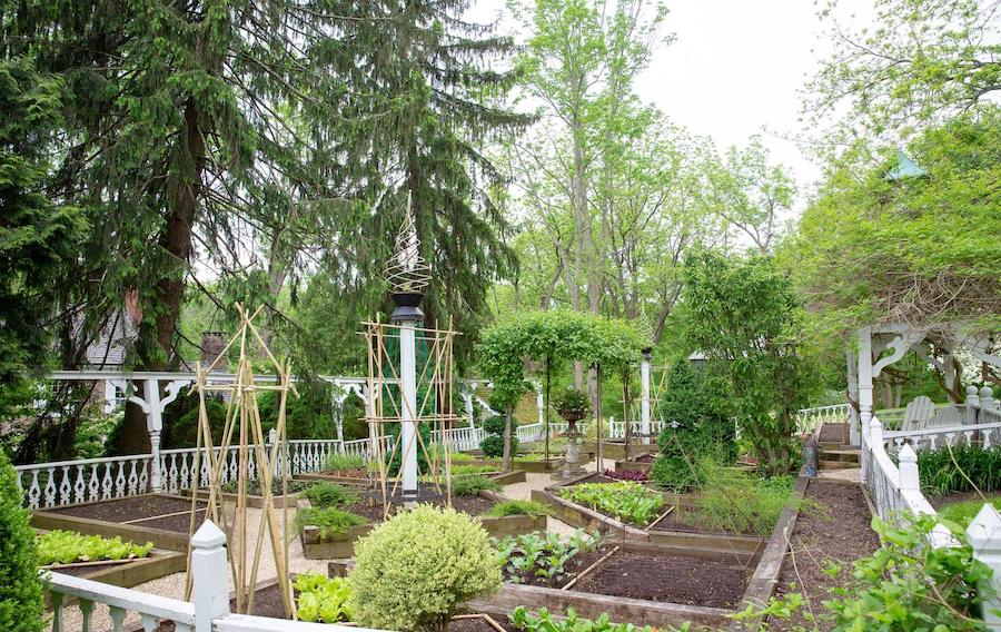 house for sale wrightstown hortulus farm raised-bed gardens