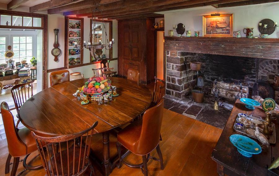 house for sale wrightstown hortulus farm main house dining room