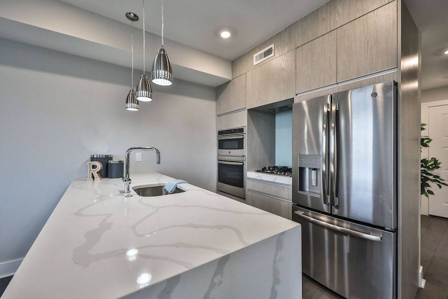 condo for sale fishtown starter condo kitchen