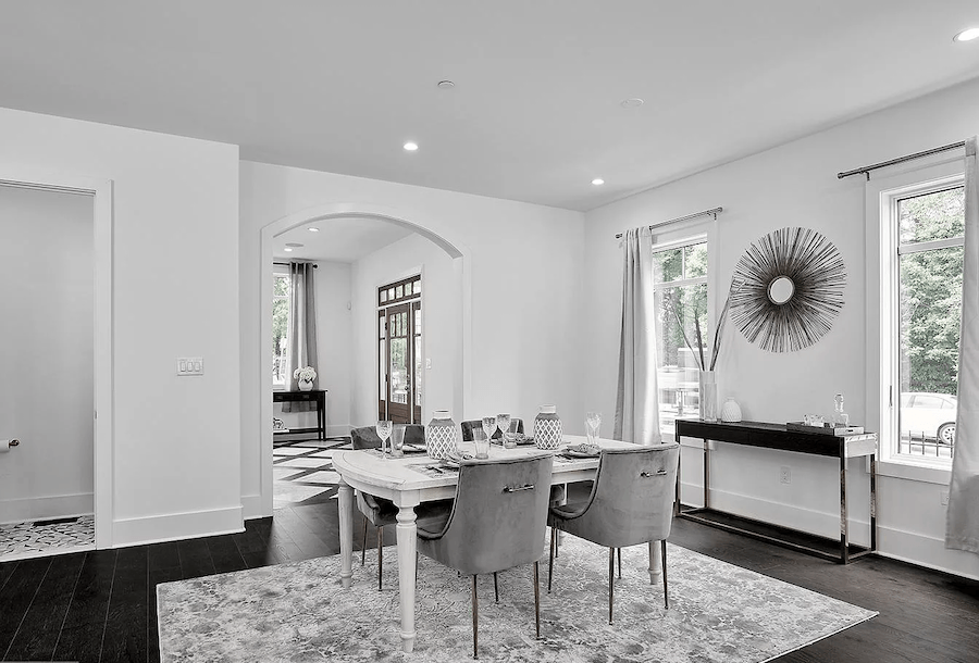 house for sale chestnut hill neotraditional dining room