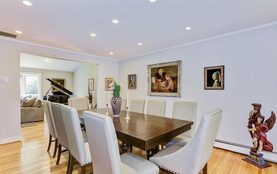 house for sale elkins park split level dining room