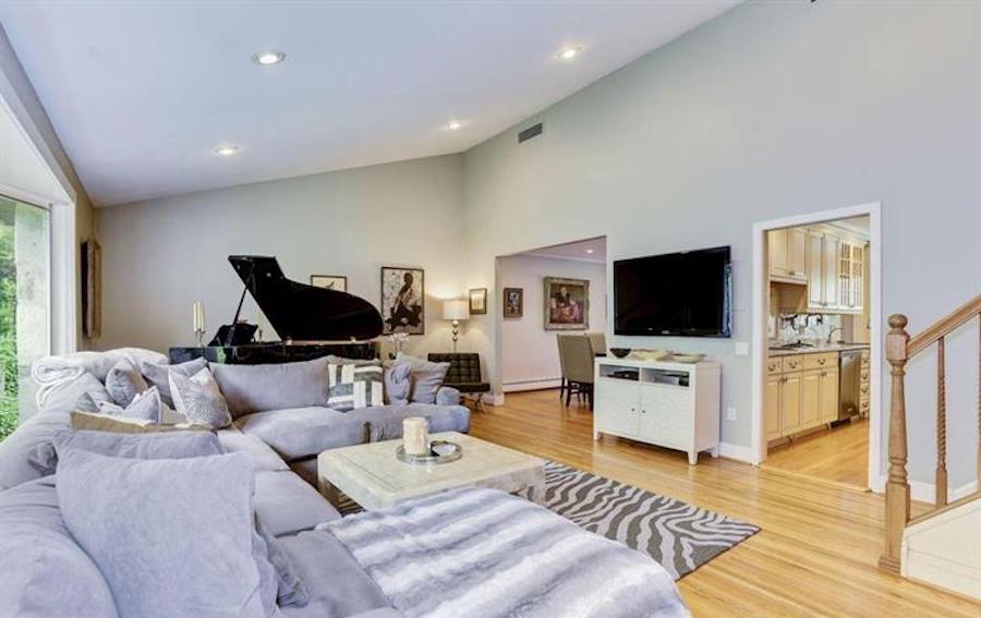 house for sale elkins park split level living room