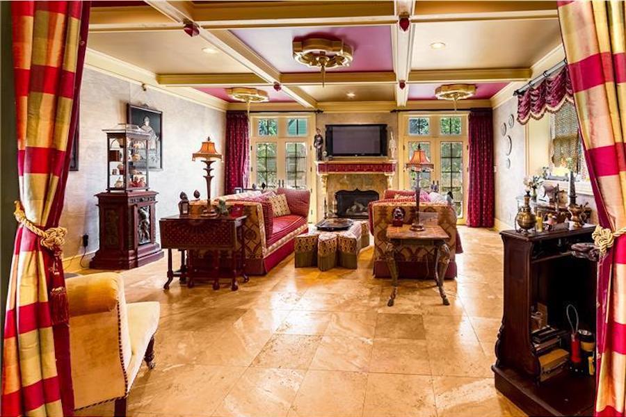 house for sale moorestown expanded trinity family room before
