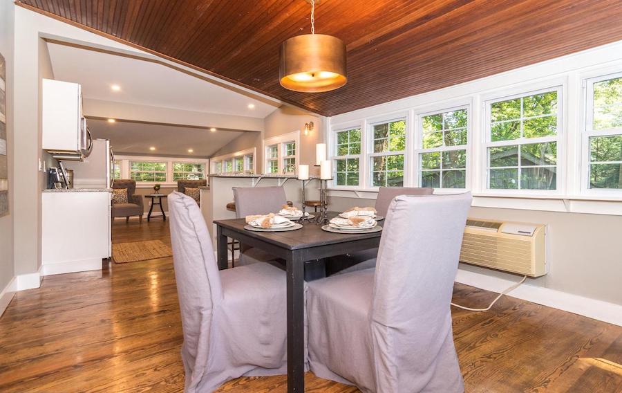 house for sale pipersville creekside cottage dining room