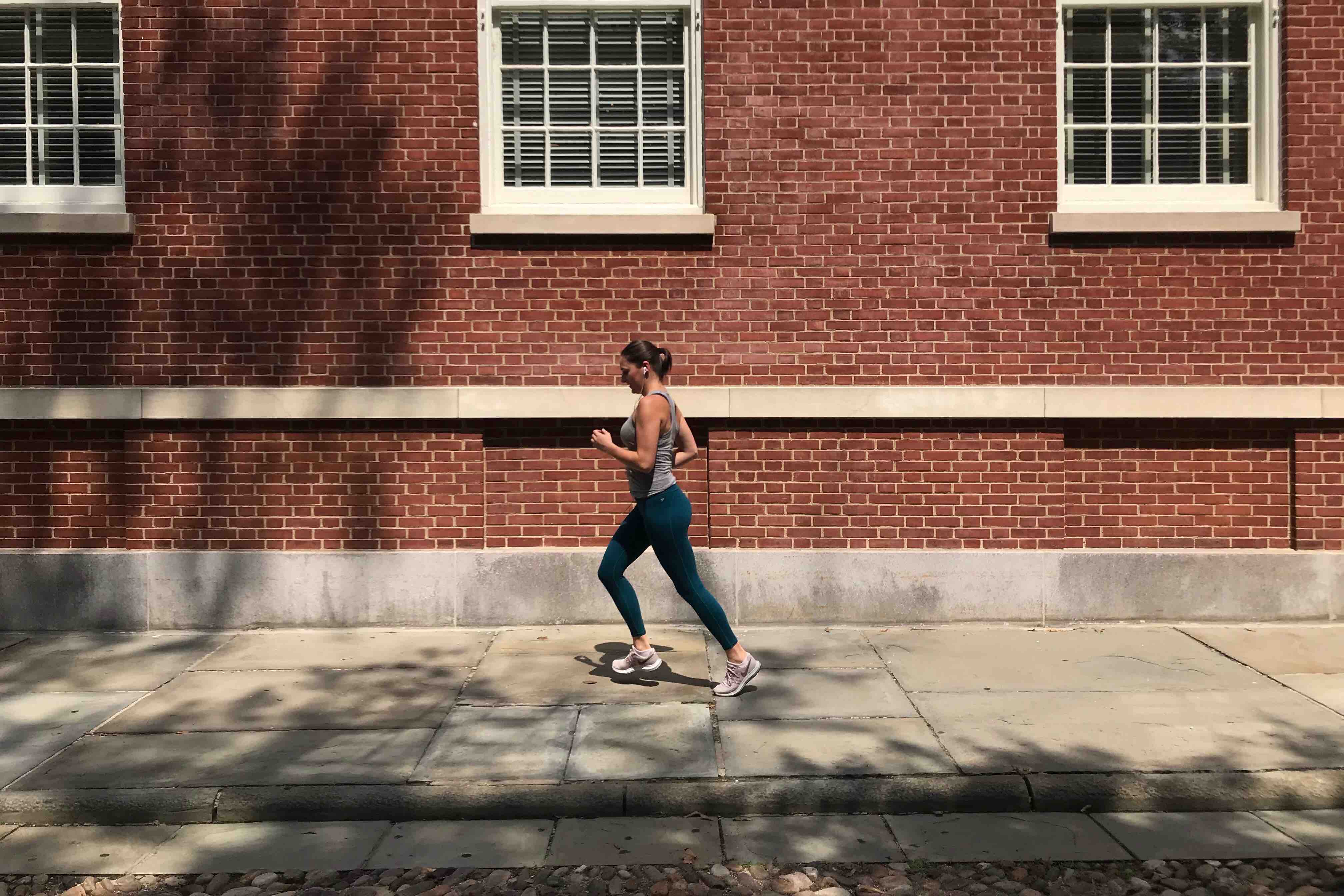 running historical streets
