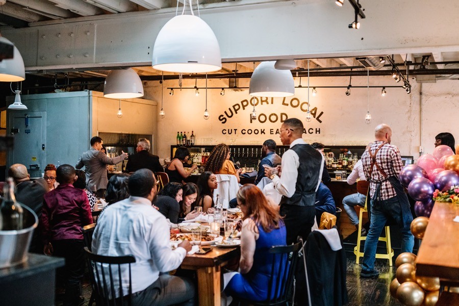 Kensington Quarters wedding reception