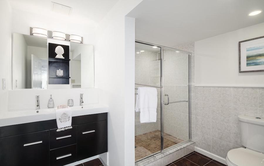 condo for sale rittenhouse square double unit master bathroom