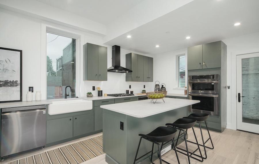 house for sale fairmount rehab kitchen