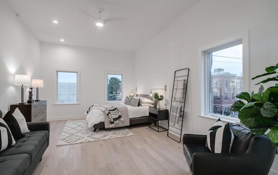 house for sale fairmount rehab master bedroom