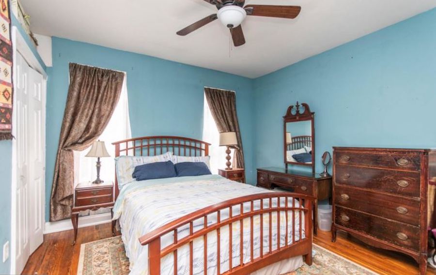 house for sale fishtown renovated rowhouse bedroom