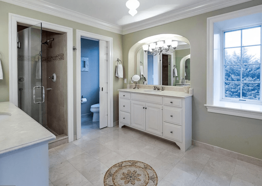 house for sale villanova custom tudor master bathroom