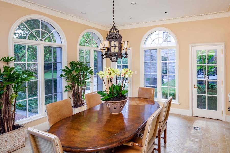 house for sale villanova norman mansion breakfast room