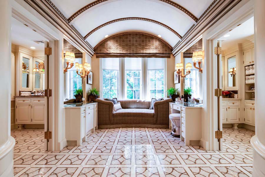 house for sale villanova norman mansion master bathroom