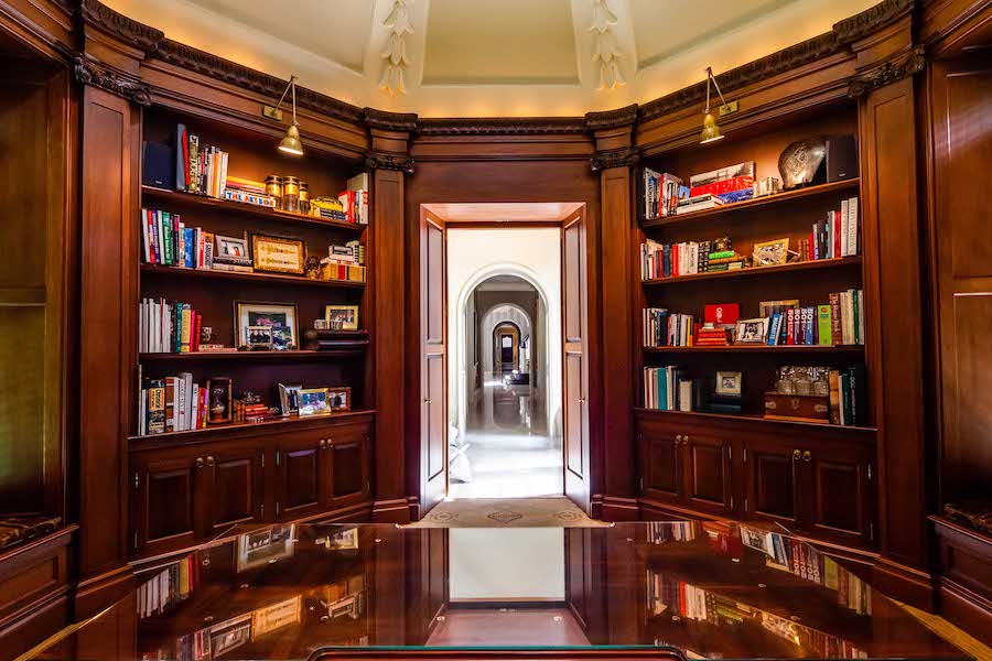 house for sale villanova norman mansion study