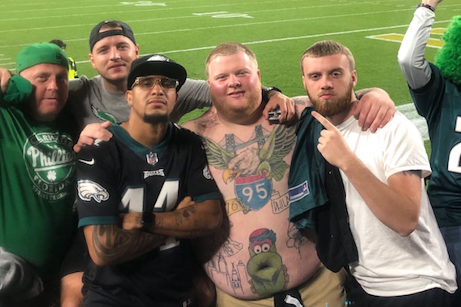 QA With Rob Dunphy the Eagles Fan With All Those Philly Tattoos