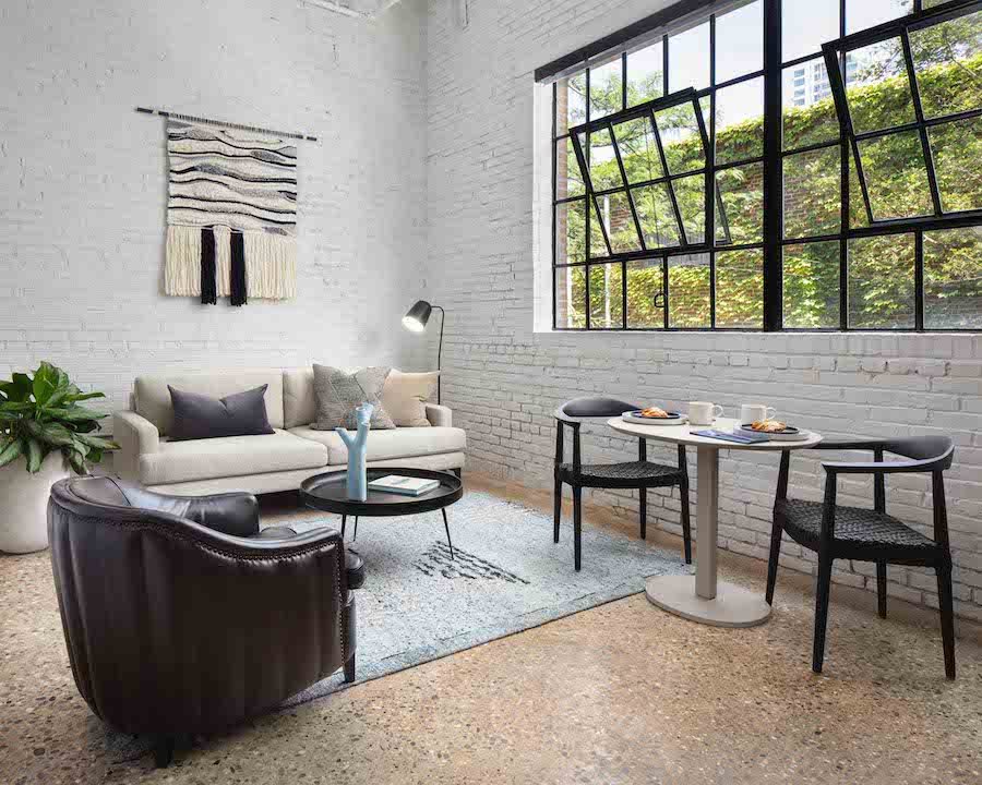 the peyton apartment profile living-dining room