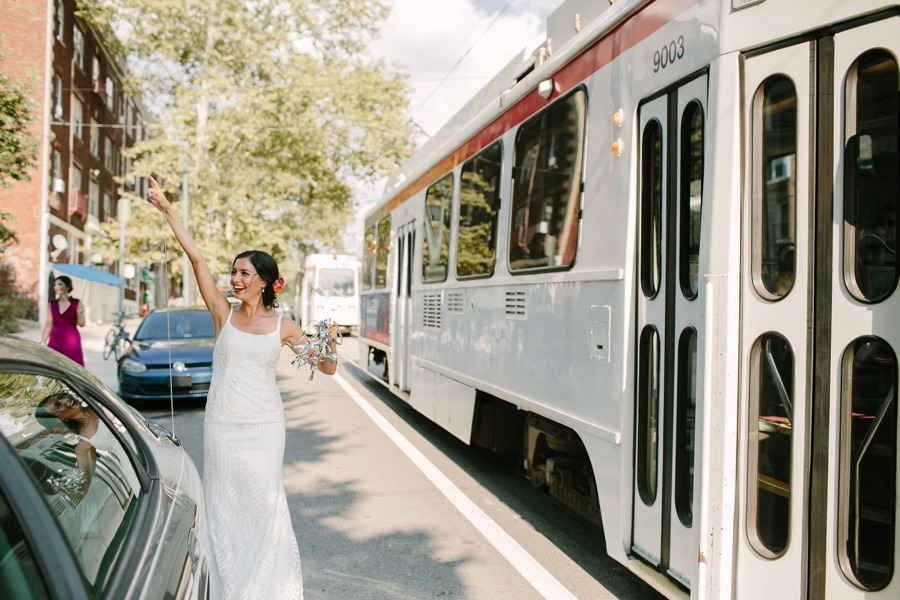 West Philadelphia wedding parade