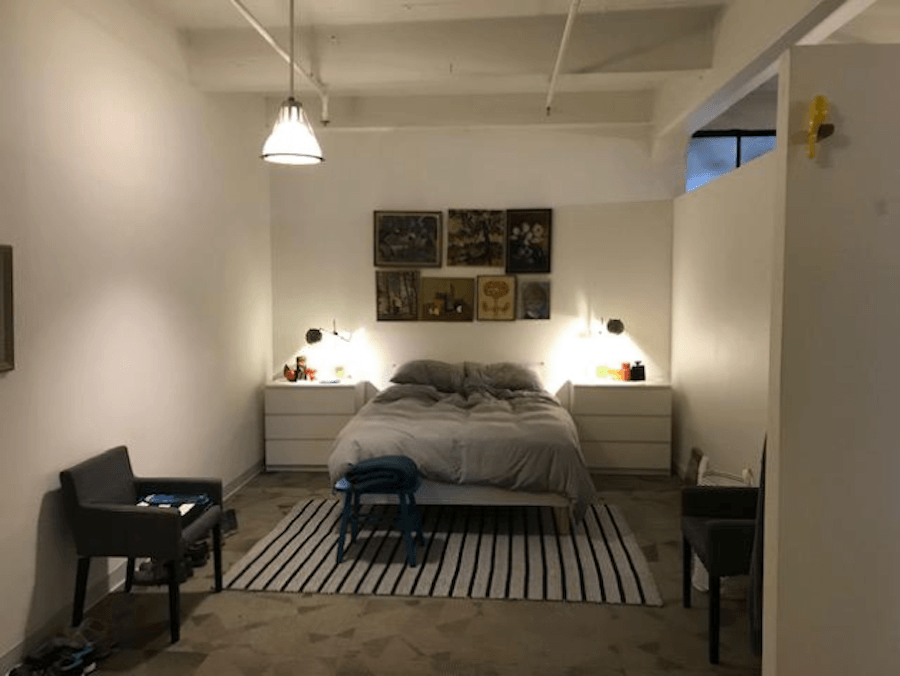 apartment for rent old city live work loft bedroom
