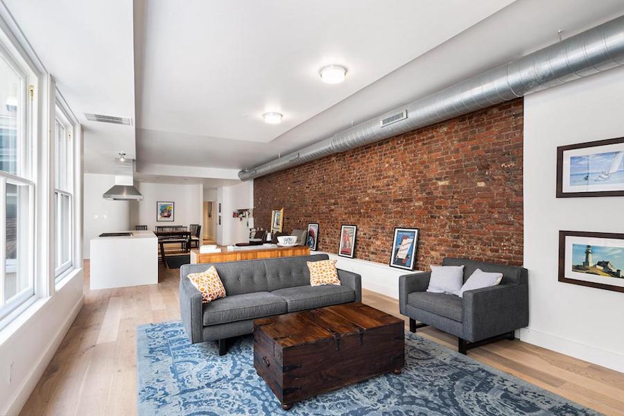 condo for sale rittenhouse modern condo main living area