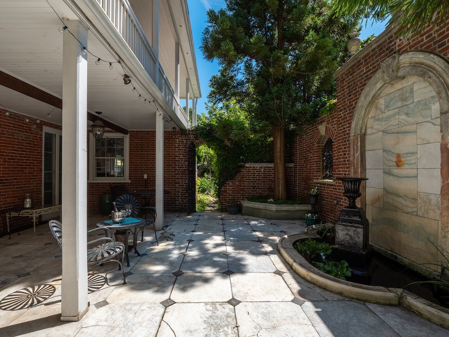 house for sale west chester former boarding school rear patio