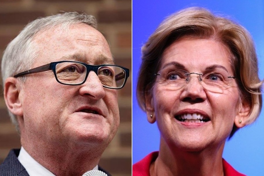 kenney endorses warren
