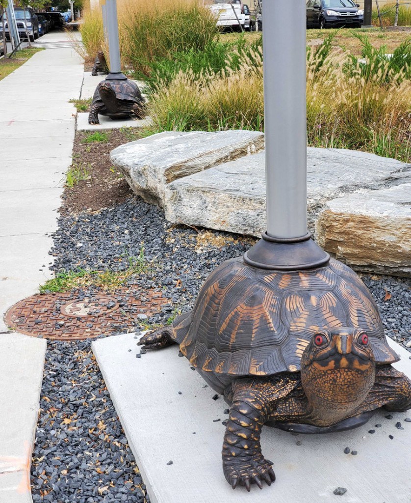 Leni Lenape sculptures