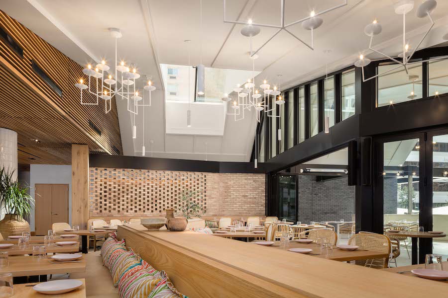 pod hotel opening condesa dining room